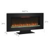 Classic Flame Felicity Infrared Wall Hanging Electric Fireplace 11