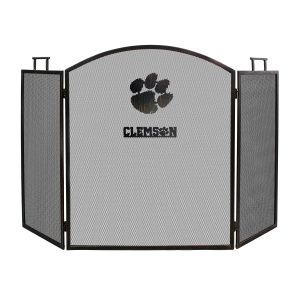 Clemson Tigers Imperial Fireplace Screen - Brown