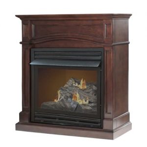 Comfort Glow Brentmore Full Size Wall Mounted Dual Fuel Fireplace