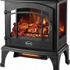 Comfort Glow EQS5140 Compact Thermostatic Electric Stove With Infrared Quartz