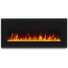 Corretto 40 Inch Electric Wall Hung Fireplace