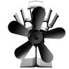 Costway Stove Fan 5 Blades Fuel Saving Heat Powered For Wood Burner Fireplace Eco 11