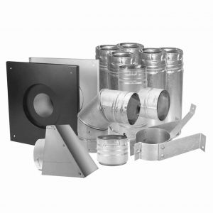 DURAVENT 4" PELLET VENT KIT STAINLESS