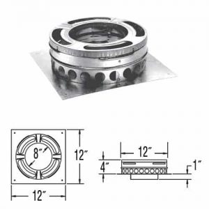 DURAVENT 8DP-BP DuraPlus Base Plate