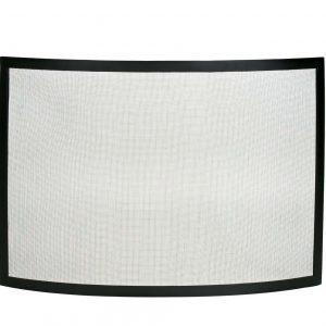 Dagan Black Fireplace Screen