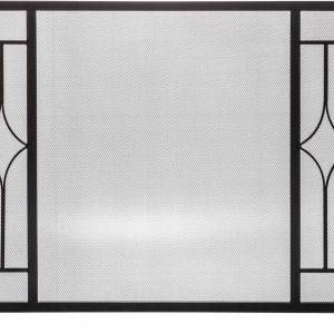 Dagan Fireplace Screen with Diamond Design