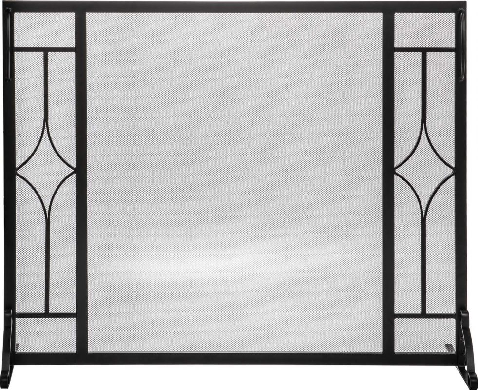 Dagan Fireplace Screen with Diamond Design