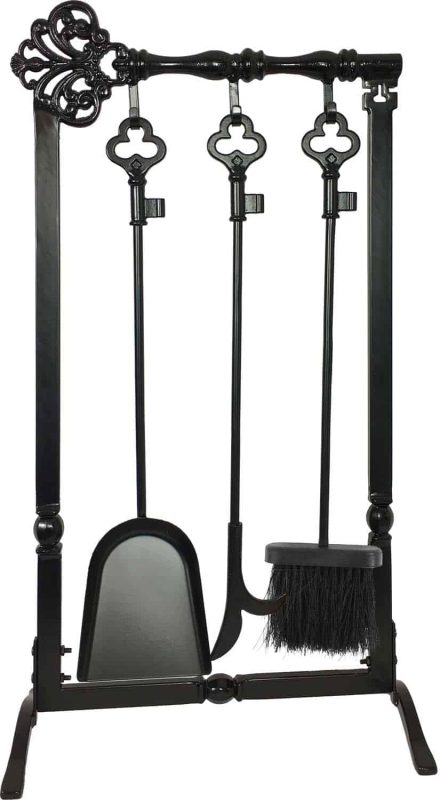 Dagan Four Piece Fireplace Tool Set