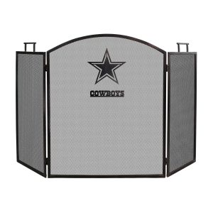 Dallas Cowboys Imperial Fireplace Screen - Brown