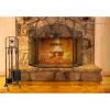 Dallas Cowboys Imperial Fireplace Tool Set - Brown 4