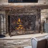 Darcie Fireplace Screen, Black Brushed Gold 8
