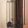 Rustic Iron Fireplace Tool Set - Silver Lone Star
