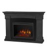 Deland Grand Electric Fireplace in Gray by Real Flame 6