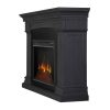 Deland Grand Electric Fireplace in Gray by Real Flame 7