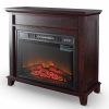 Della 28" Infrared Fireplace Stove Heater 3D Adjustable Flame Effect with Remote Control