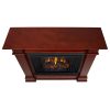 Devin Electric Fireplace in Dark Espresso by Real Flame 9