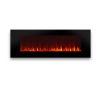 DiNatale Wall-Mounted Electric Fireplace in Black by Real Flame 9