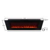 DiNatale Wall-Mounted Electric Fireplace in Black by Real Flame 15