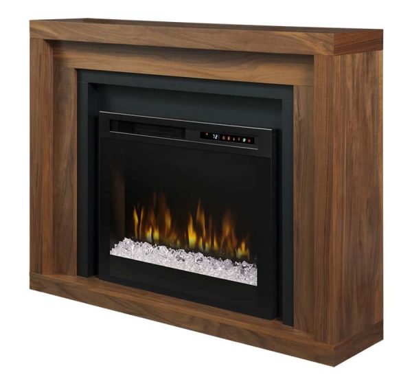 Dimplex Anthony Mantel Electric Fireplace With Acrylic Ember Bed 1