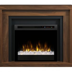 Dimplex Anthony Mantel Electric Fireplace With Acrylic Ember Bed