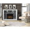Dimplex Crystal Mantel Electric Fireplace with XHD Series Firebox 8