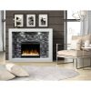 Dimplex Crystal Mantel Electric Fireplace with XHD Series Firebox 10