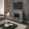 Dimplex Madison Electric Fireplace Mantel With Glass Ember Bed 10