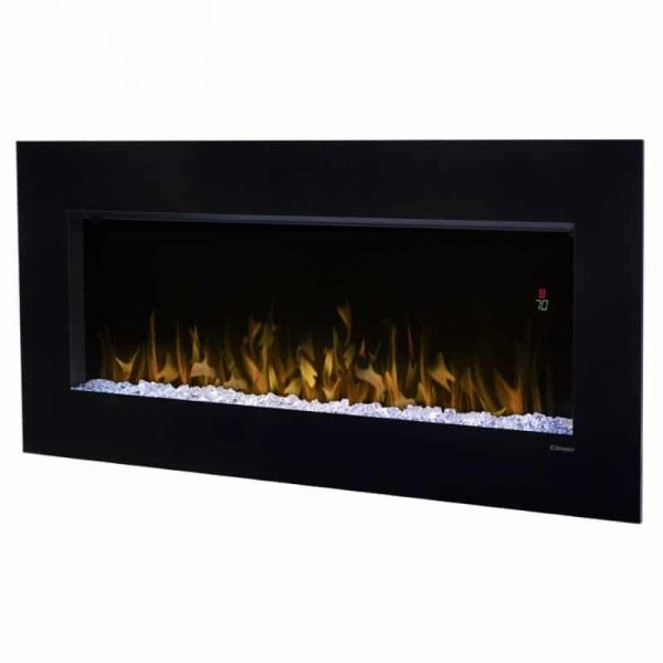 Dimplex Nicole 43" Electric Fireplace Wall-Mounted With Acrylic Ember Bed 1