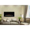 Dimplex Nicole 43" Electric Fireplace Wall-Mounted With Acrylic Ember Bed 10