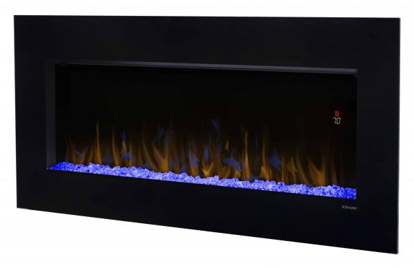 Dimplex Nicole 43" Electric Fireplace Wall-Mounted With Acrylic Ember Bed 5