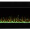 Dimplex Nicole 43" Electric Fireplace Wall-Mounted With Acrylic Ember Bed 14