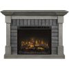 Dimplex Royce Electric Fireplace Mantel with Logs Bed 4
