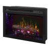 Dimplex Upton Mantel Electric Log Fireplace Cabinet, Espresso 5