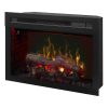 Dimplex Upton Mantel Electric Log Fireplace Cabinet, Espresso 6