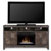 Dimplex Wyatt Media Console Electric Fireplace With Acrylic Ember Bed for TVs up to 50", Barley Brown 6