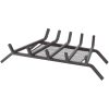 Do it Best Global Sourcing Home Impressions Steel Fireplace Grate with Ember Screen