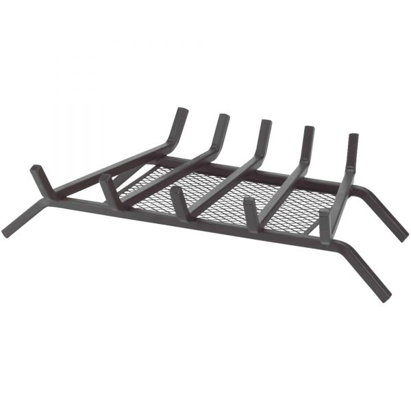 Do it Best Global Sourcing Home Impressions Steel Fireplace Grate with Ember Screen