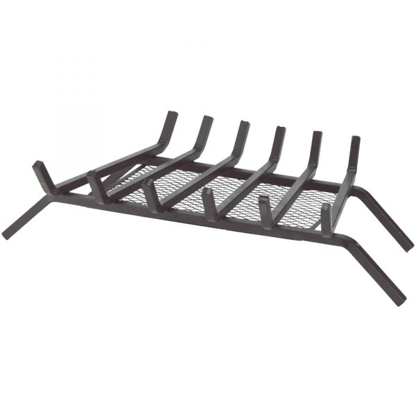 Do it Best Home Impressions Steel Fireplace Grate with Ember Screen