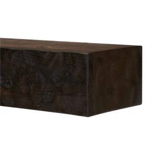 Dogberry Collections Rough Hewn Fireplace Mantel Shelf