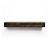 Dogberry Collections Rustic Fireplace Mantel Shelf 8