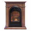 Duluth Forge Dual Fuel Ventless Fireplace With Mantel - 15