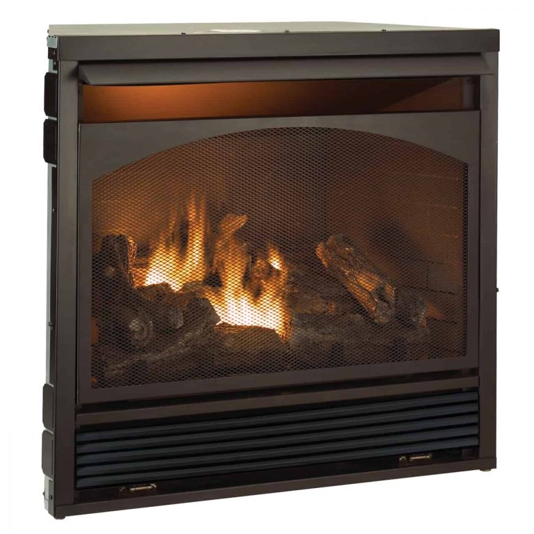 Duluth Forge Full Size Propane/Natural Gas Fireplace Insert ...