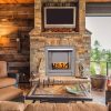 Duluth Forge Vent-Free Stainless Outdoor Gas Fireplace Insert With Black Fire Glass Media - 24,000 BTU - Model# DF450SS-G-RBLK 9