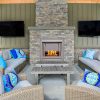 Duluth Forge Vent-Free Stainless Outdoor Gas Fireplace Insert With Copper Fire Glass Media - 24,000 BTU - Model# DF450SS-G-RCO 9