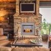 Duluth Forge Vent-Free Stainless Outdoor Gas Fireplace Insert With Copper Fire Glass Media - 24,000 BTU - Model# DF450SS-G-RCO 10