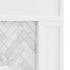 Dunlin Marble Tiled Electric Fireplace by Ember Interiors 18