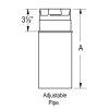 DuraVent 3PVP-12A Stainless Steel 3" Inner Diameter 7