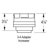 DuraVent 3PVP-X4AD Stainless Steel 3" Inner Diameter 6