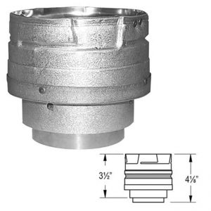 DuraVent 3PVP-X4AD Stainless Steel 3" Inner Diameter