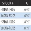 DuraVent 46DVA-F6DS Galvanized 4" X 6-5/8" Directvent Pro Direct Vent Pipe 3